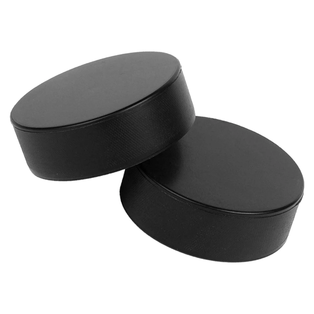 

2 Pcs Hockey Accessory Training Supplies Kids Sports Toys Ice Advanced Part Black Pu Indoor Child