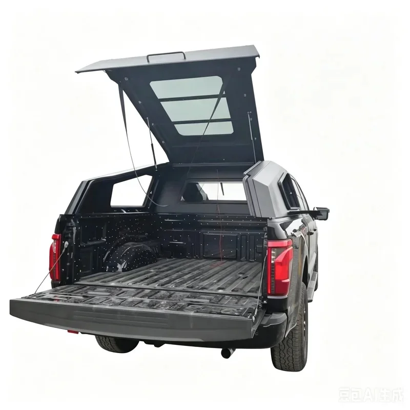 High Quality Fastback Style Hardtop Canopy Waterproof Lockable Bed Topper Cap