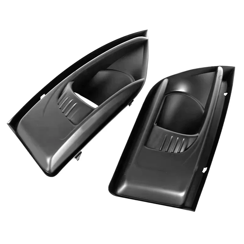 

7414SC Car Front Bumper Fog Lamp Frame Cover Foglight Bezel Lid Hood Trim For Citroen C4 Picasso