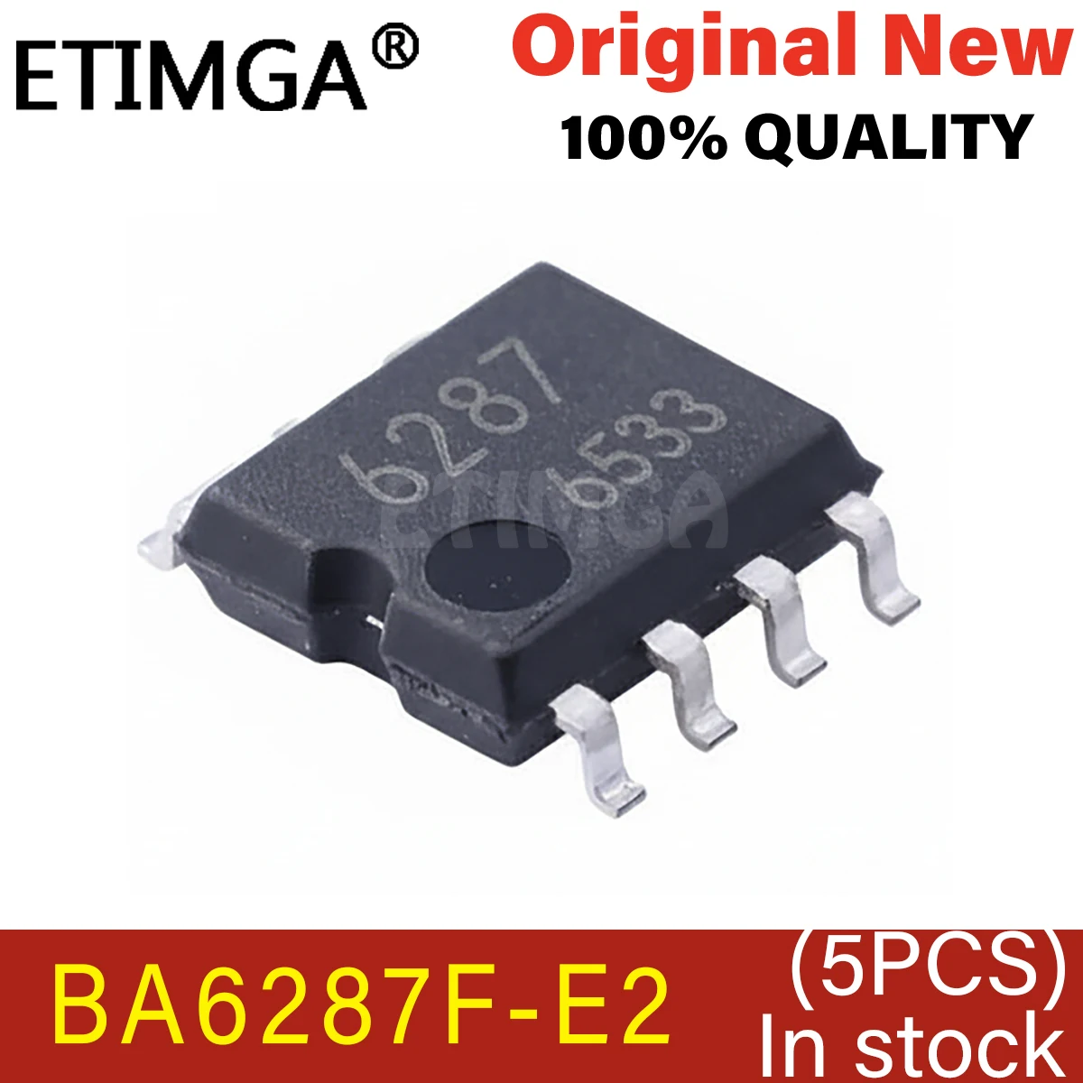 (5PCS)100% New BA6287F-E2 BA6287F BA6287 6287 sop-8 Chipset