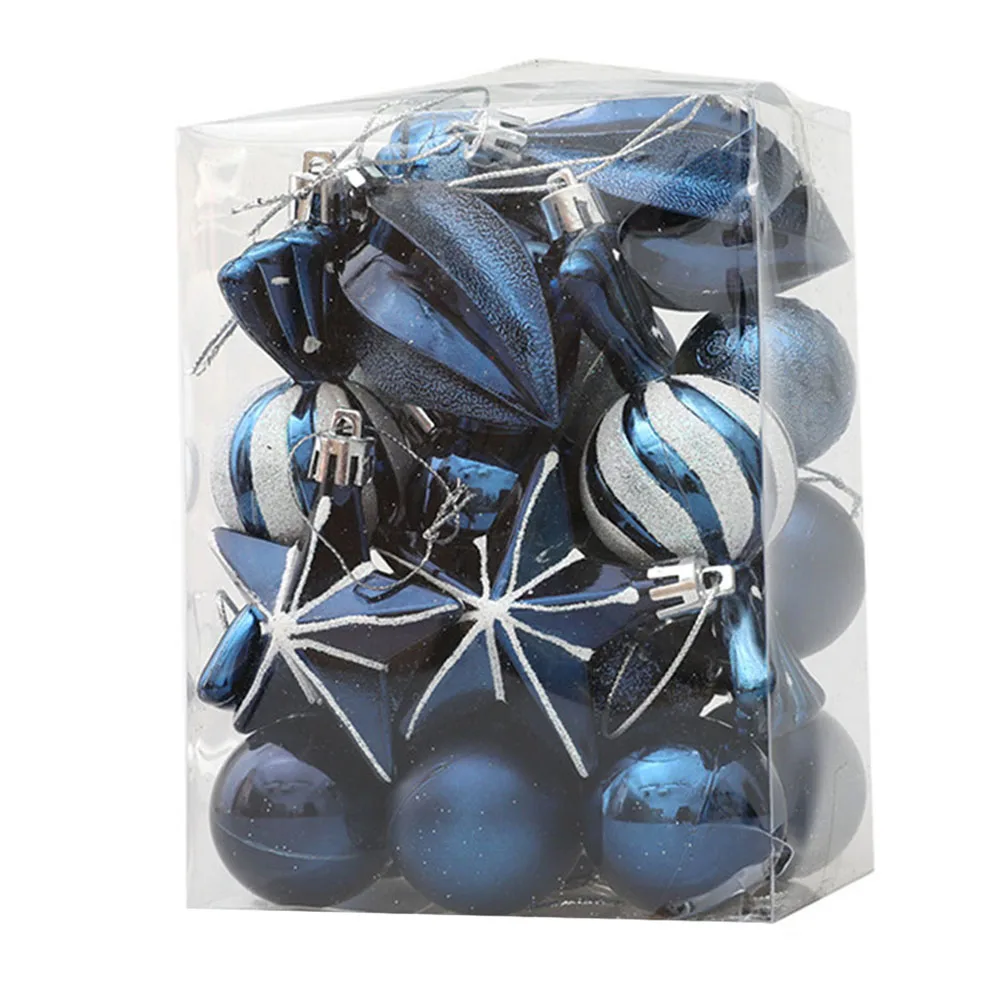 DIY Decoration Christmas Ornaments Christmas Ball Christmas Gifts Christmas Supplies For Holiday Wedding Party Plastic Balls