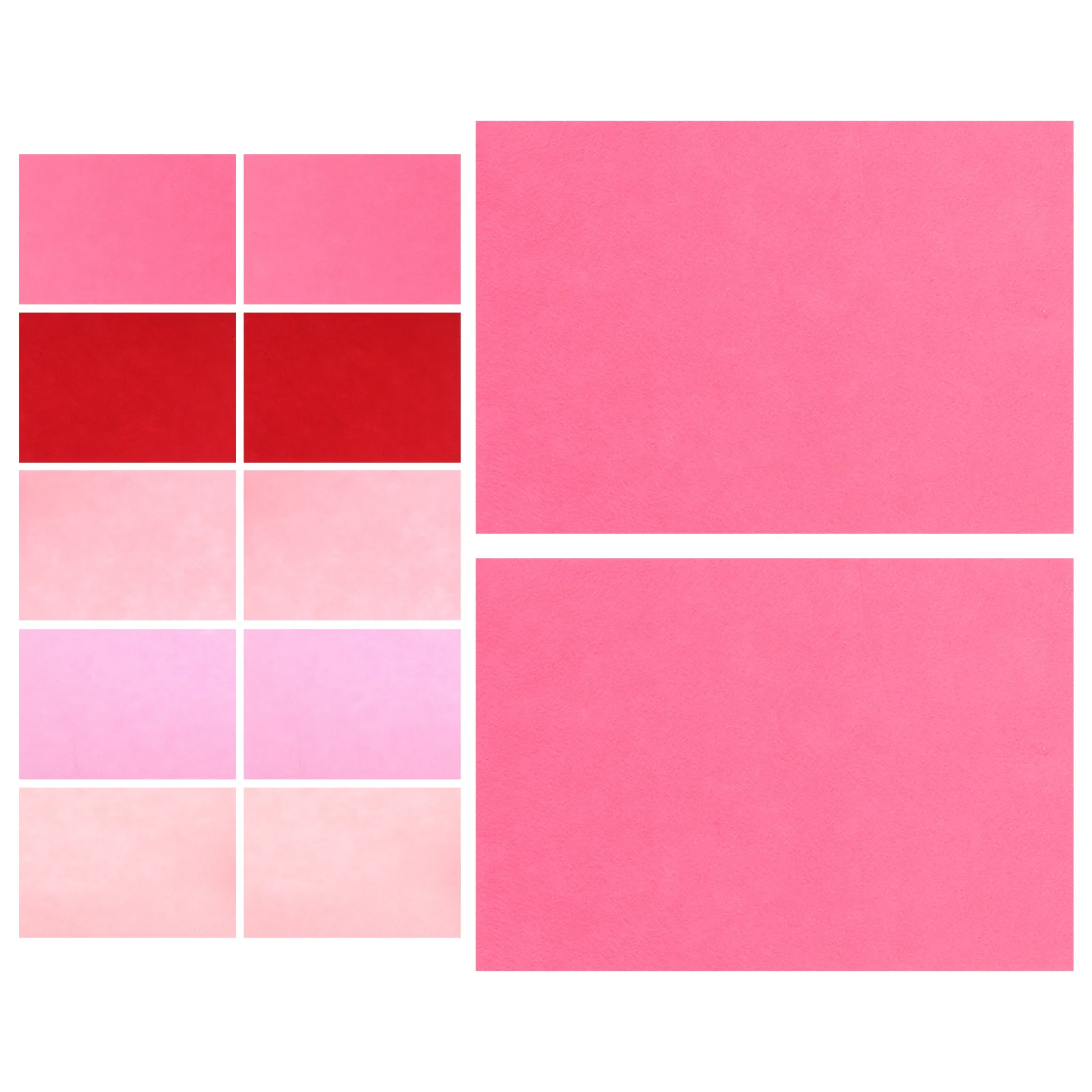 

30pcs Fabric Sheets 20*30Cm Red Pink Soft Craft Felt For Diy Quilting Patchwork Sewing Crafts Decorative Art Felt Material