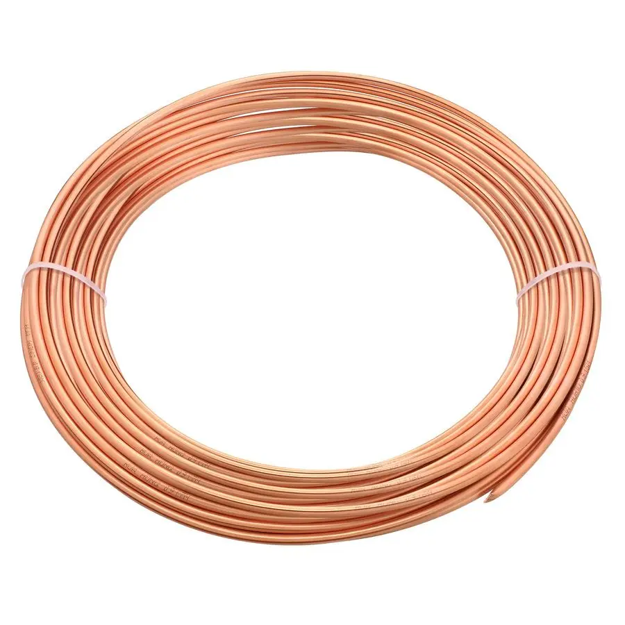 

Copper Tube Refrigeration Copper Tubing Pipe Coil Flexible Pipe Seamless Hollow Soft Industrial Metal Tubing for Air Conditionin