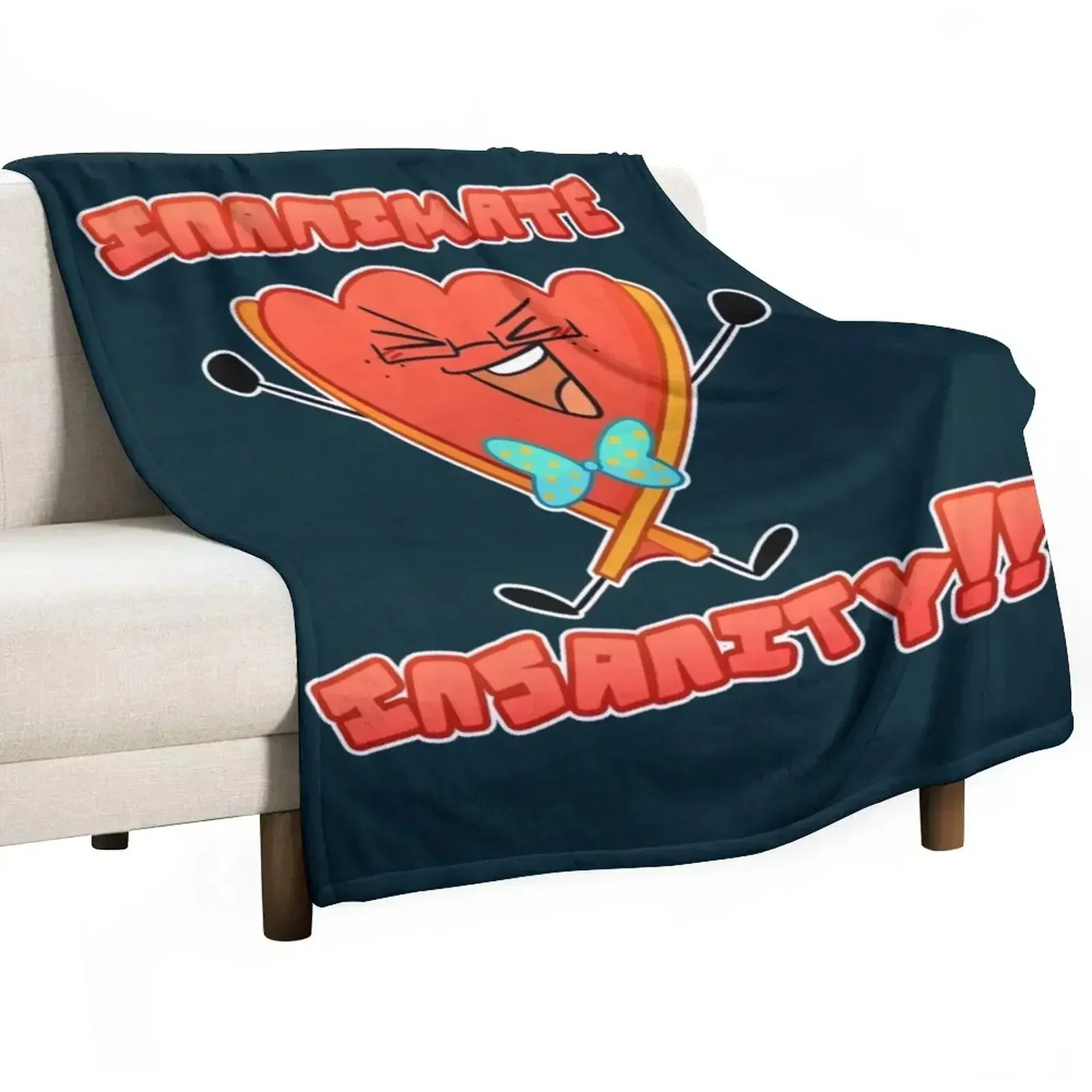 fan INANIMATE INSANITY Throw Blanket Plush Furrys funny gift Fashion Sofas Sofas heavy to sleep Blankets