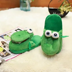 Ins Hot Funny Alligator Slippers with Moving Mouth Women's Indoor Shoes House Slides Slipper Christmas Gift Cosplay Shoes Woman