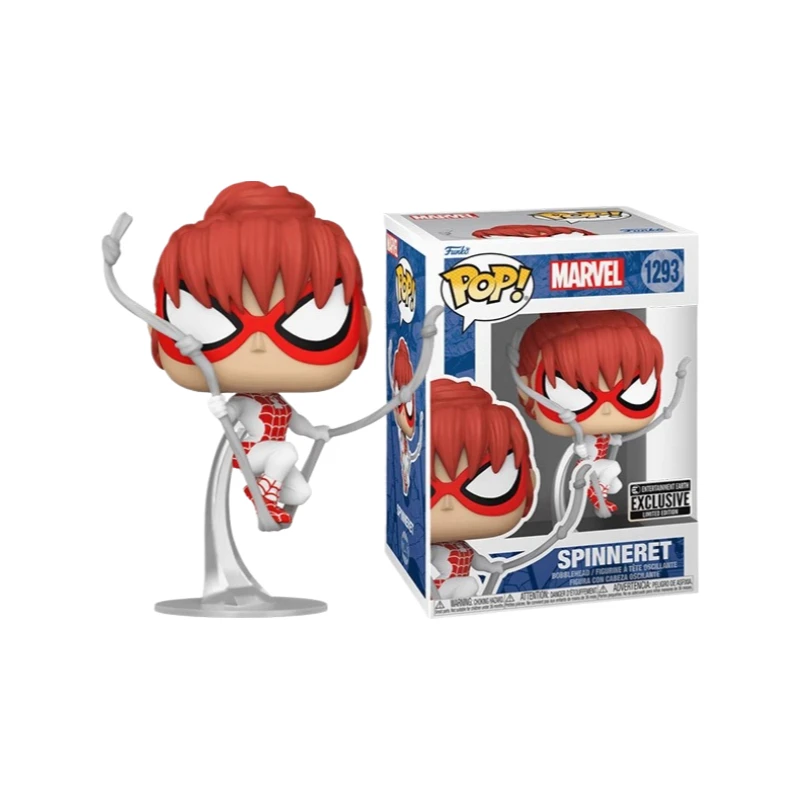 Genuine Edition FUNKO POP Marvel Hero Spider-Man - Web Weaver Anime Action Desktop Decoration Ornament Toys Collectible Model - Image 4