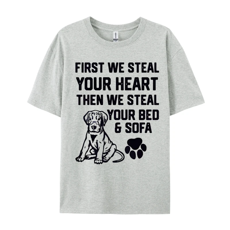 We Steal Your Heart T Shirt Cotton Tops Male Tshirt Basic Tees Summer T-Shirts Party Tops T-Shirt Fashionable Men's