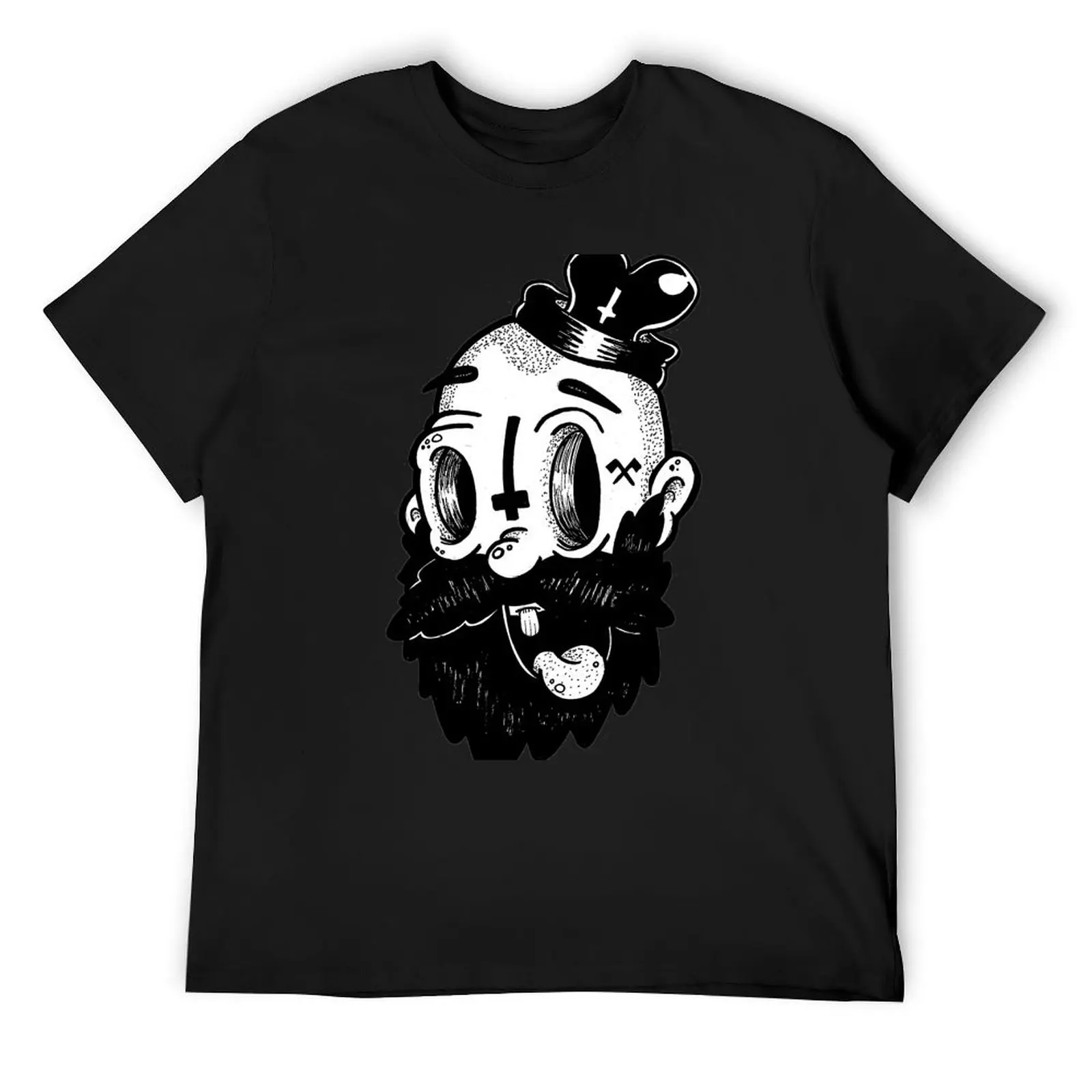 

BEARD! T-Shirt tops Blouse animal prinfor boys man t shirt plain black t shirts men