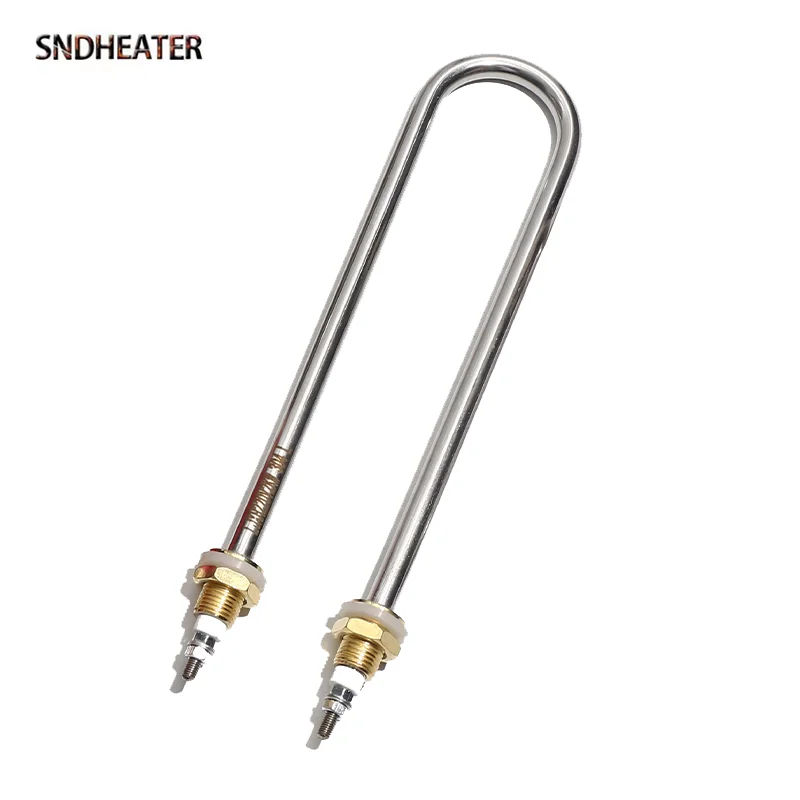 SNDHEATER 110V/220V/380V U Shape Copper Thread Water Heating Element 1KW 1.5KW 2KW 3KW 4KW Electric Boiling Heater Resistance