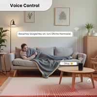 MOES Matter WiFi Smart Thermostat Temperature Controller Tuya Water Boiler Electric Heating With Alexa Google Apple Smartthings - Image 3