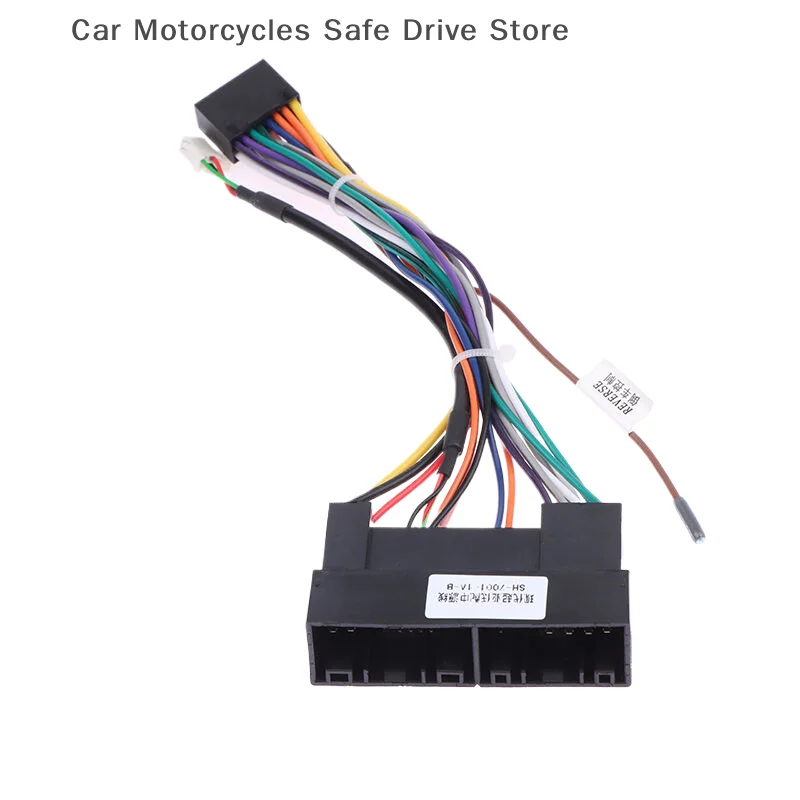 【CM】Car Radio Cable For Celesta I10 I20 KIA KX3 K2 Cerato 16pin Power Wiring Harness Android Multimedia Player Connector