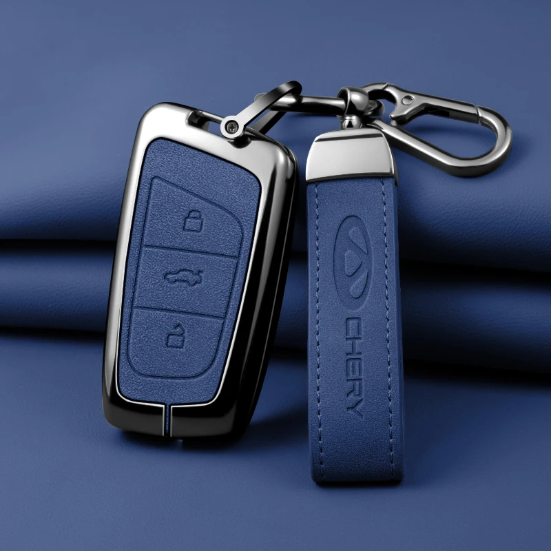 Car Key Set, Chery ARRIZO7 E3 E5 A3 A5 Tiggo 2 3 5 3X Fulwin2 Eastar Arrizo M7 Car Key Protection Shell Car Keychain Accessories
