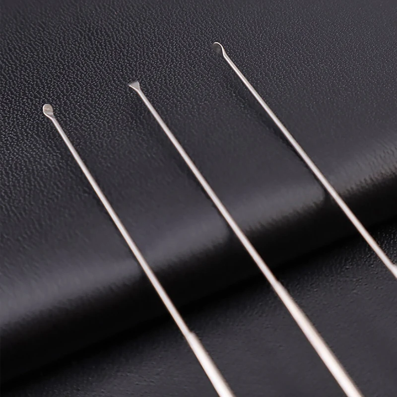 18cm miedź ze stali nierdzewnej do usuwania woskowiny Curette zestaw narzędzi do usuwania woskowiny zestaw narzędzi do czyszczenia uszu dla dzieci dorośli strona główna — zdjęcie 4