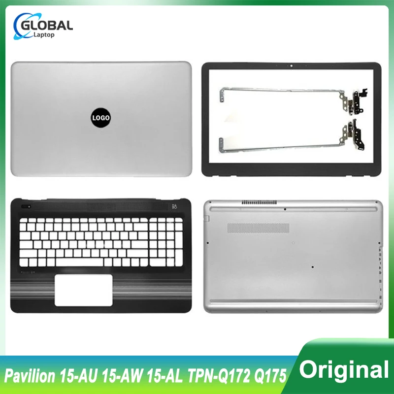 

NEW Laptop LCD Back Cover/Front Bezel/Hinge/Palmrest/Bottom Case For HP Pavilion 15-AU 15-AW 15-AL TPN-Q172 Q175 Top Housing Lid