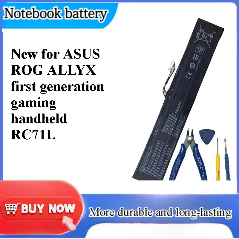 for ASUS ROG ALLY X RC71L Game Handheld Expansion High Capacity 80WH Battery Replacement Battery