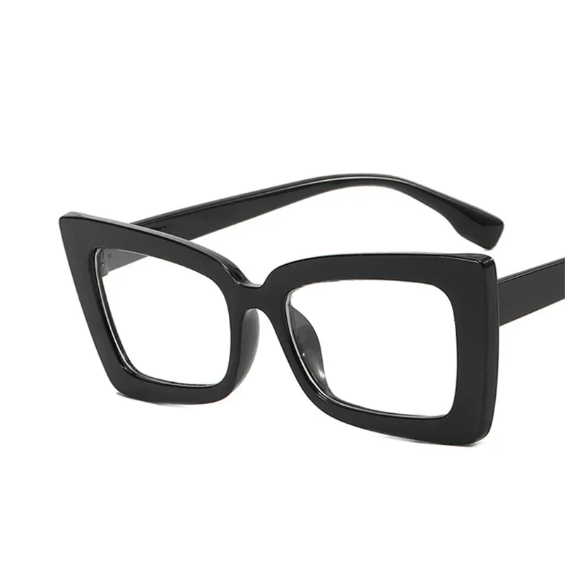 NEW Fashion Transparent Eyeglasses Anti-Blue Light Glasses Personality Unisex Eyewear Retro Oversize Clear Lens Glasses Очки