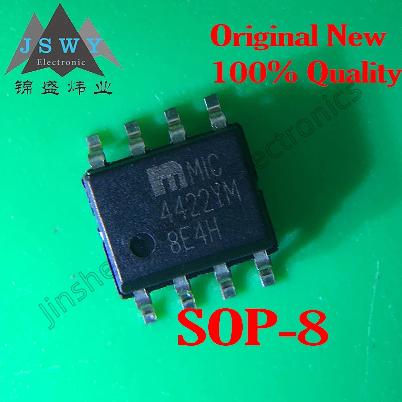 5-30PCS MIC4422YM MIC4424YM MIC4428YM SMD SOP8 Driver Electronic Chip 100% Brand New and Free Shipping in Stock