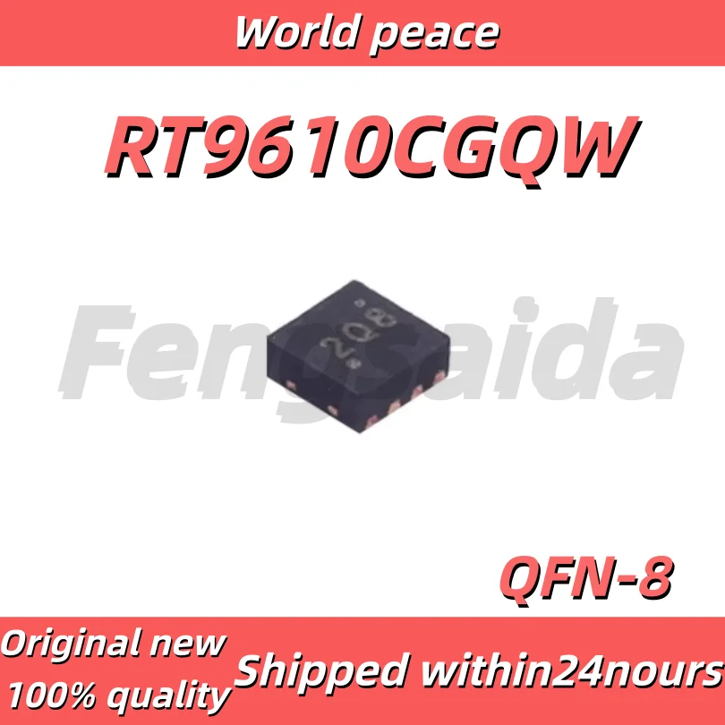 (1-10pcs)100% Brand new original RT9610CGQW RT9610C silk print 2QQ 2QK 2Q start WQFN-8