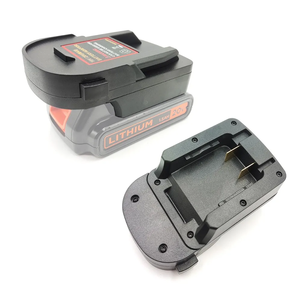 Battery Adapter Converter for Black&decker/porter Cable/Stanley 18V/20V Lithium Batteries for RIDGID/AEG 18V Battery Power Tools