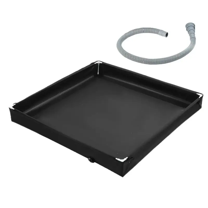 

Camping Shower Pan Portable Shower Base Floor Pan Outdoor Bathroom Supplies Standing Bath Base With Drainage For Hiking Road