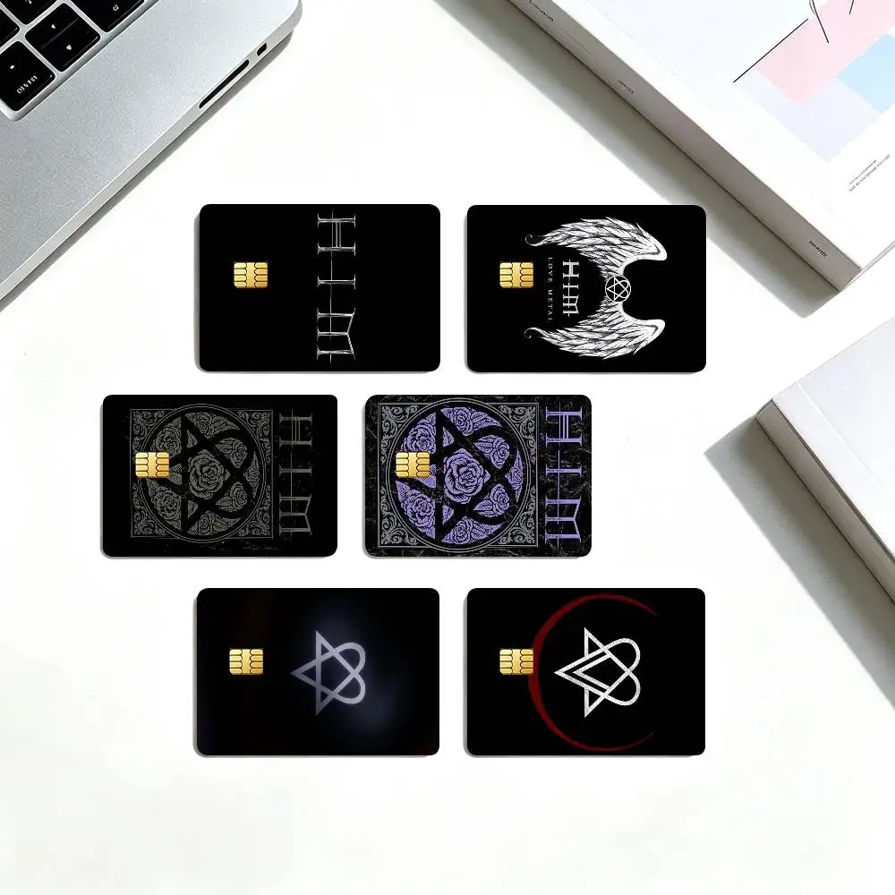 H-HIM His Infernal Majesty  Credit Card HD Stickers Game Card Decal Small Chip Waterproof Sticker Gift