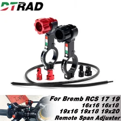 New For TWM Remote Brake Adjuster Wire For Bremb RCS 17 19 PR Master Cylinder 16x16/18 19x16/18/20 Motorcycle Accessories