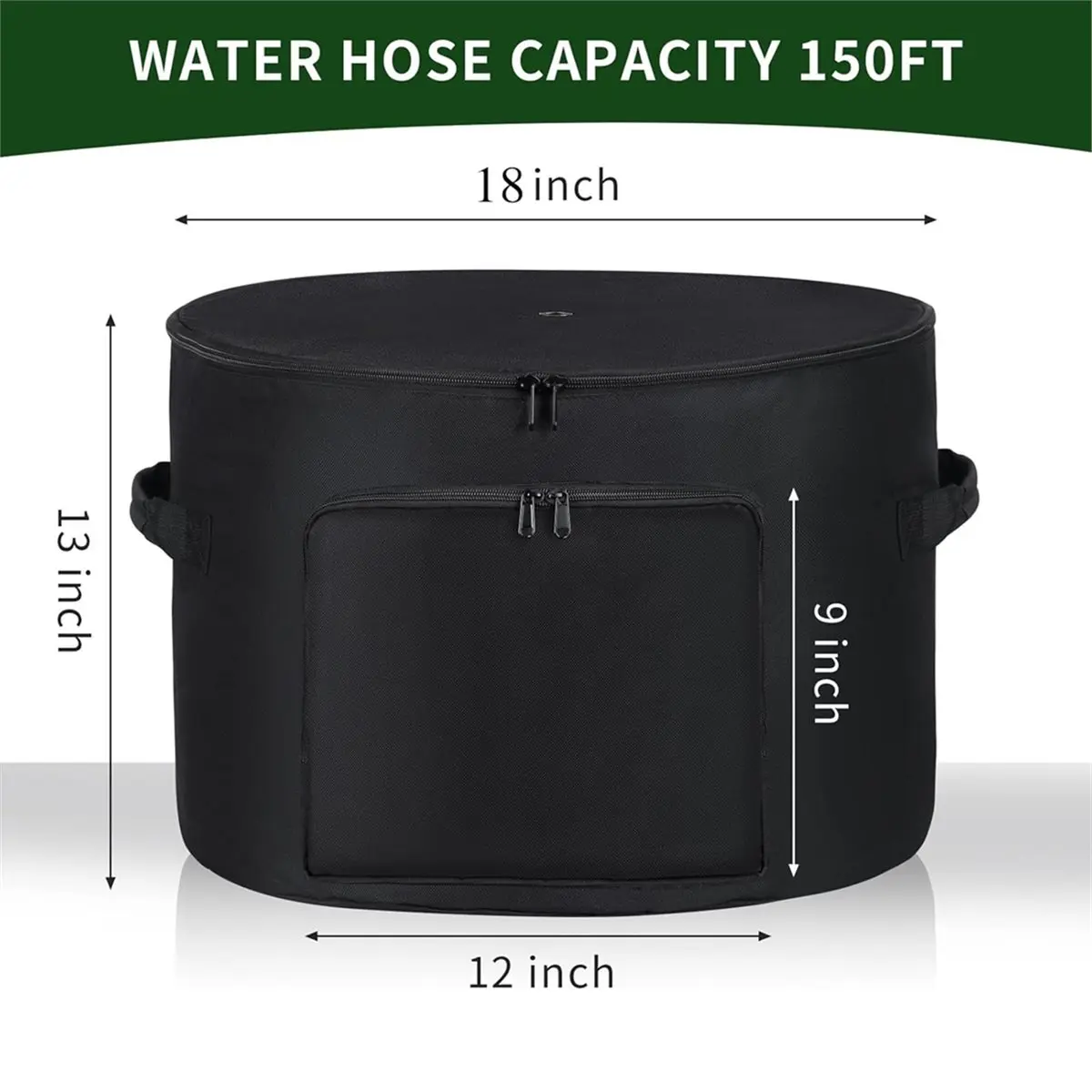 update. Garden Water Hose Holder Storage Bag Pot,Water Hose Hider,Holds 150 Ft Hose ,Bottom with Drain Holes,Patio and Indoor