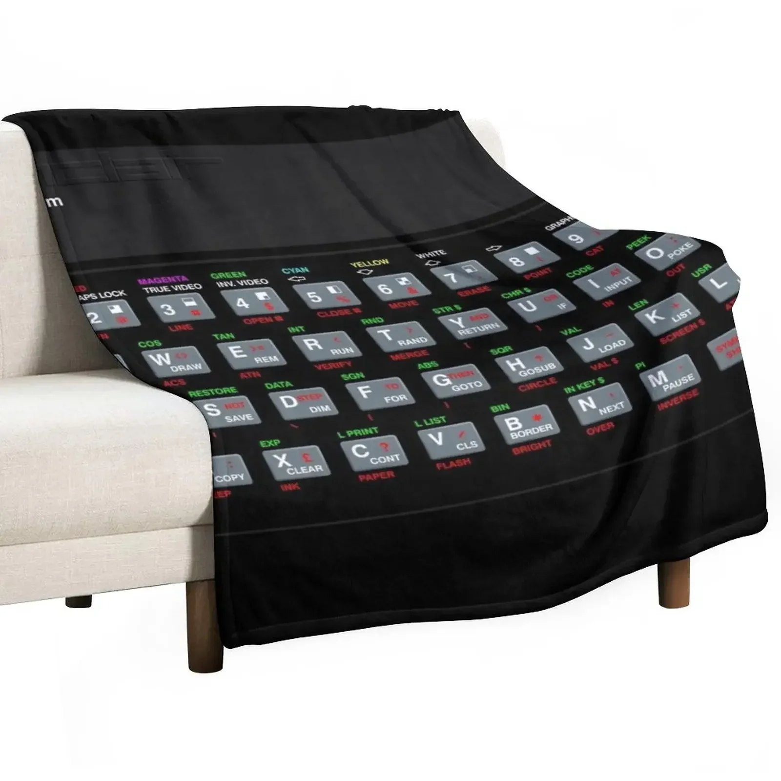 

ZX Spectrum Throw Blanket for winter Winter beds Blankets