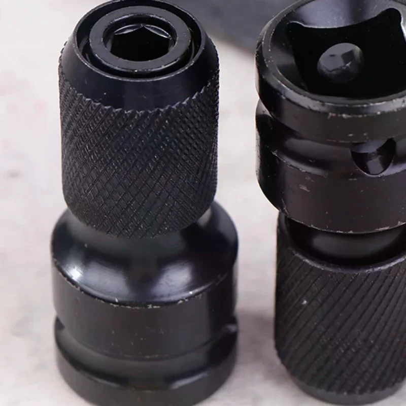 1/2 Polegada unidade quadrada para 1/4 Polegada adaptador de soquete sextavado de liberação rápida com bits de chave de fenda suportes de chave de fenda de impacto