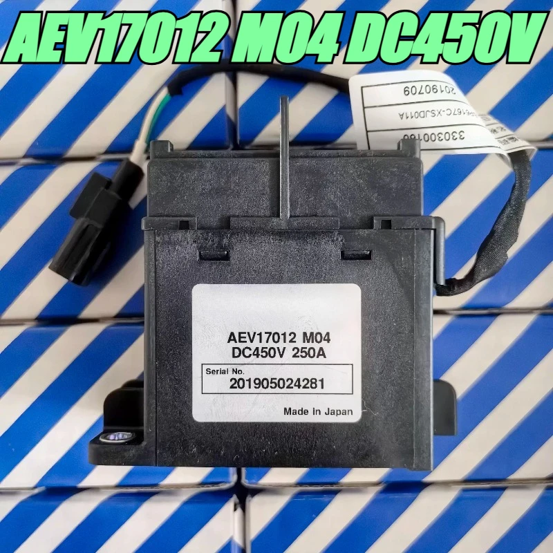 

(Совершенно новое) 1 шт./лот, 100% оригинальное реле: AEV17012 M04 DC450V 250A 12V Высоковольтное реле контактора постоянного тока