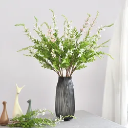 85CM Artificial Green Plant Sage Pastoral Home Wedding Decoration Bouquet Sage Plant Sage Photography Props