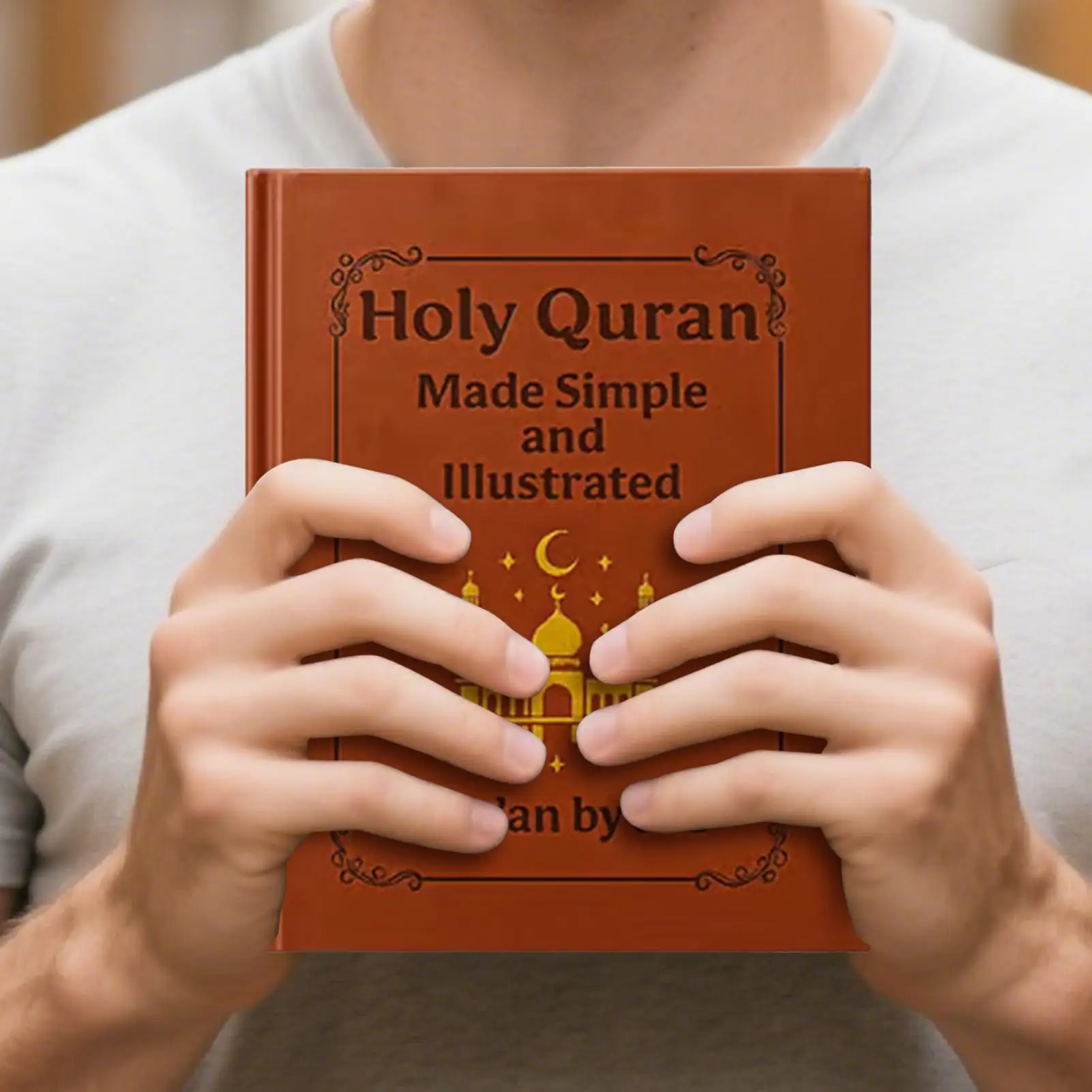 The Holy Quran English Ideal Quran Learning Guide Book With Colorful Pictures & Illustrations For Kids Adults Beginners
