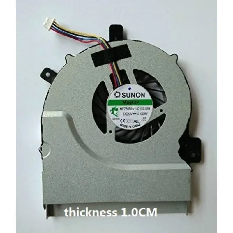 

Новый вентилятор охлаждения процессора для ноутбуков ASUS K55, K55A, K55X, K55V, K55VD, X55, X55A, X55U, X55C, кулер для ЦП MF60090V1-C170-S99