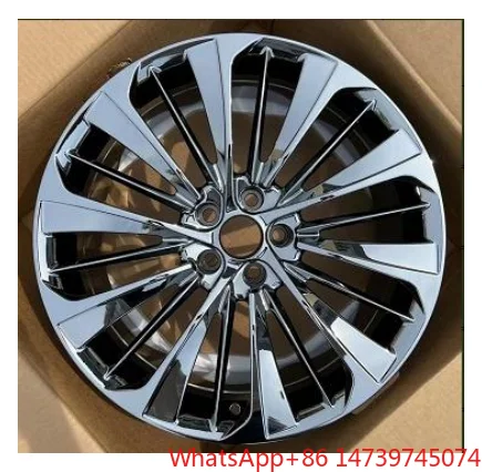 JZ 1 Piece 5x114.m 5x120mm Wheels Black Chrome Forged Wheels For LS500 Century Q50/Q606061‑T6 Aluminum Forged Wheels