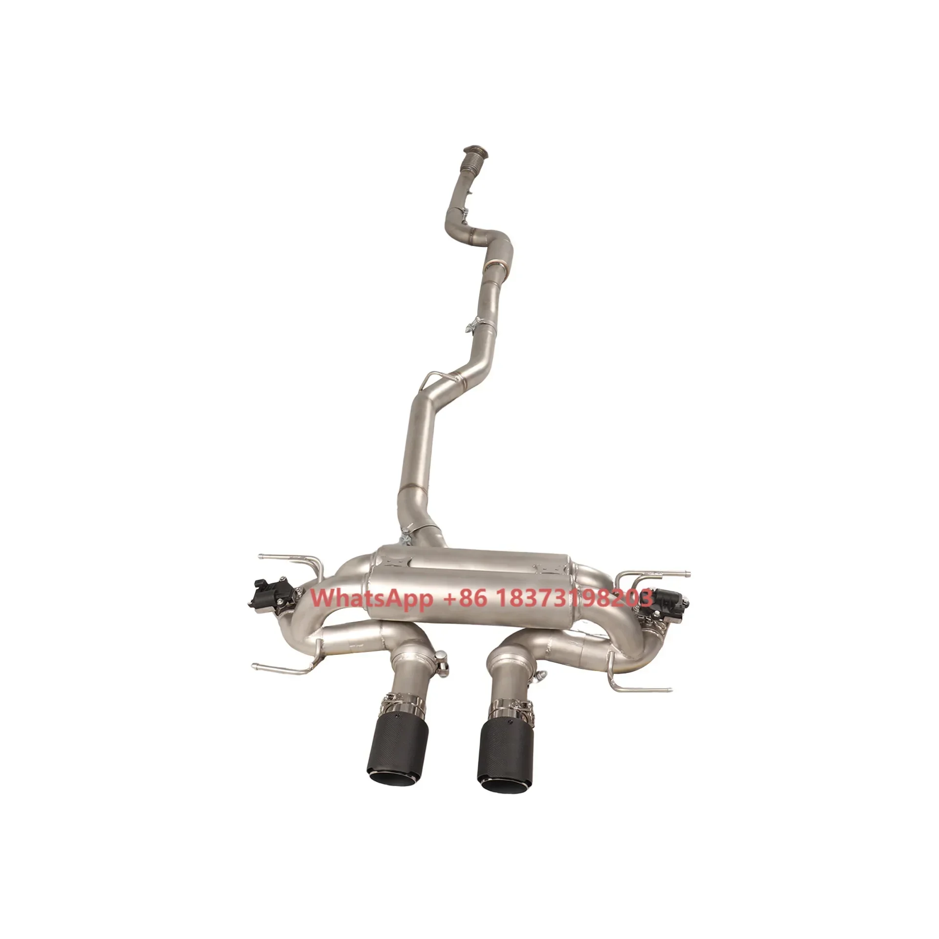 

YT 304 Stainless Stainless Steel Mid-Rear Valved Exhaust System for Alfa Romeo Giulia 2.0T (GT4 Conversion)