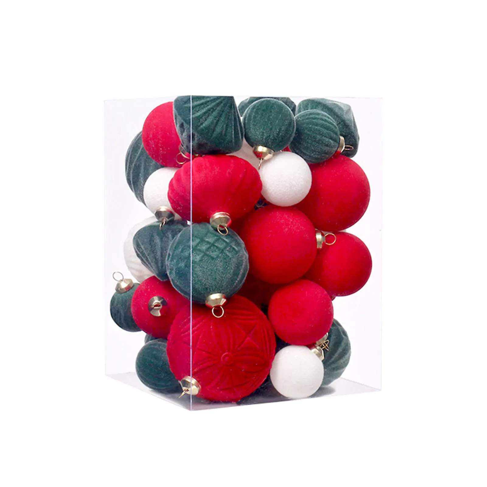 

Прочные елочные подвески-шары для красивого украшения рождественской елки, в комплекте с веревкой для подвешивания.