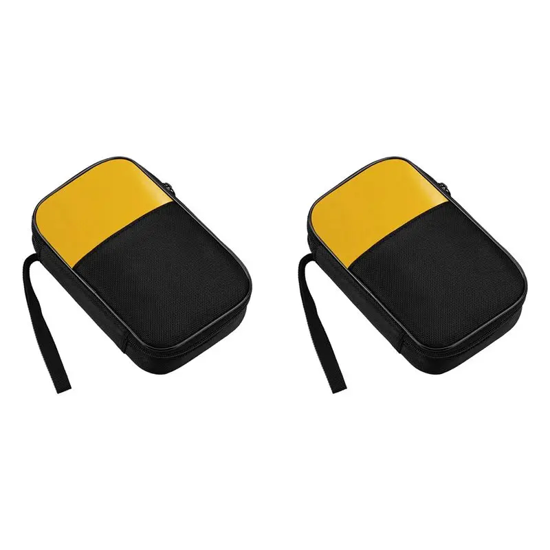 Most-2X Soft Tool Carrying Case For 117/116/115/114/113 Digital Multimeters 62 Max And More, With Smooth Zipper