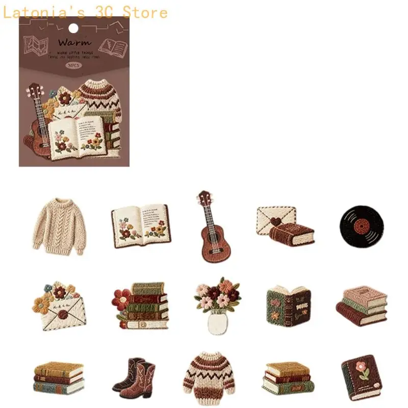 Künstlerischer Life-Aufkleber, Scrapbooking-Aufkleber, dekorativer Aufkleber, selbstklebender Aufkleber für Gepäck, Glas – Detail 5
