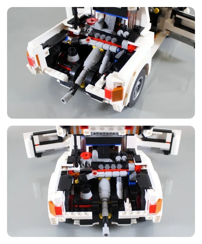 PolaDeer MOC 205 T16 EVO2 mit Aufklebern Bausteine Modellbausatz Spielzeug Baustein Geschenk für Freund Kinder Geburtstagsgeschenk – Detail 2