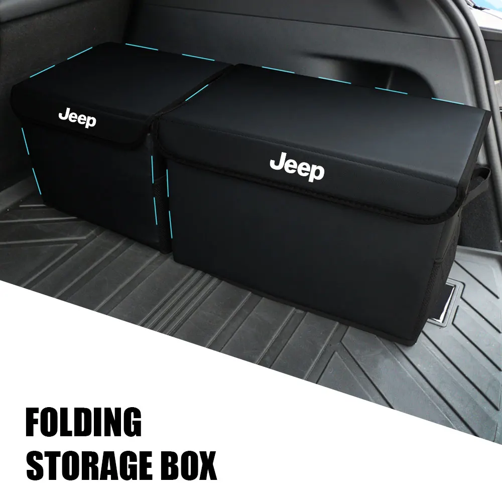 

1PC Car Trunk Storage Box Organizer Bag Large Capacity Folding torage Bag For Jeep Cherokee Compass Trail Hawk Liberty Commander