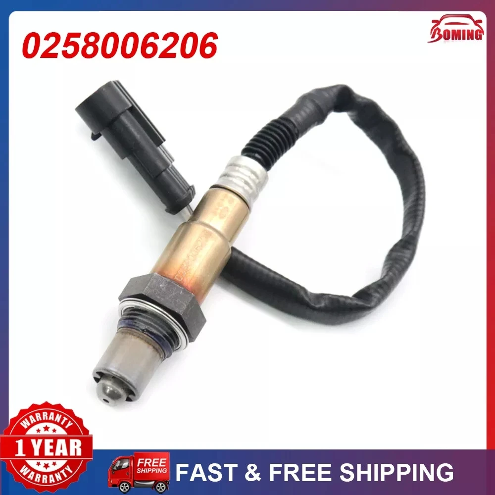 New Car Air Fuel Ratio Lambda Oxygen O2 Sensor 0258006206 Fits For Alfa Romeo 156 GTV Spider Fiat Lancia 0258006731 584344