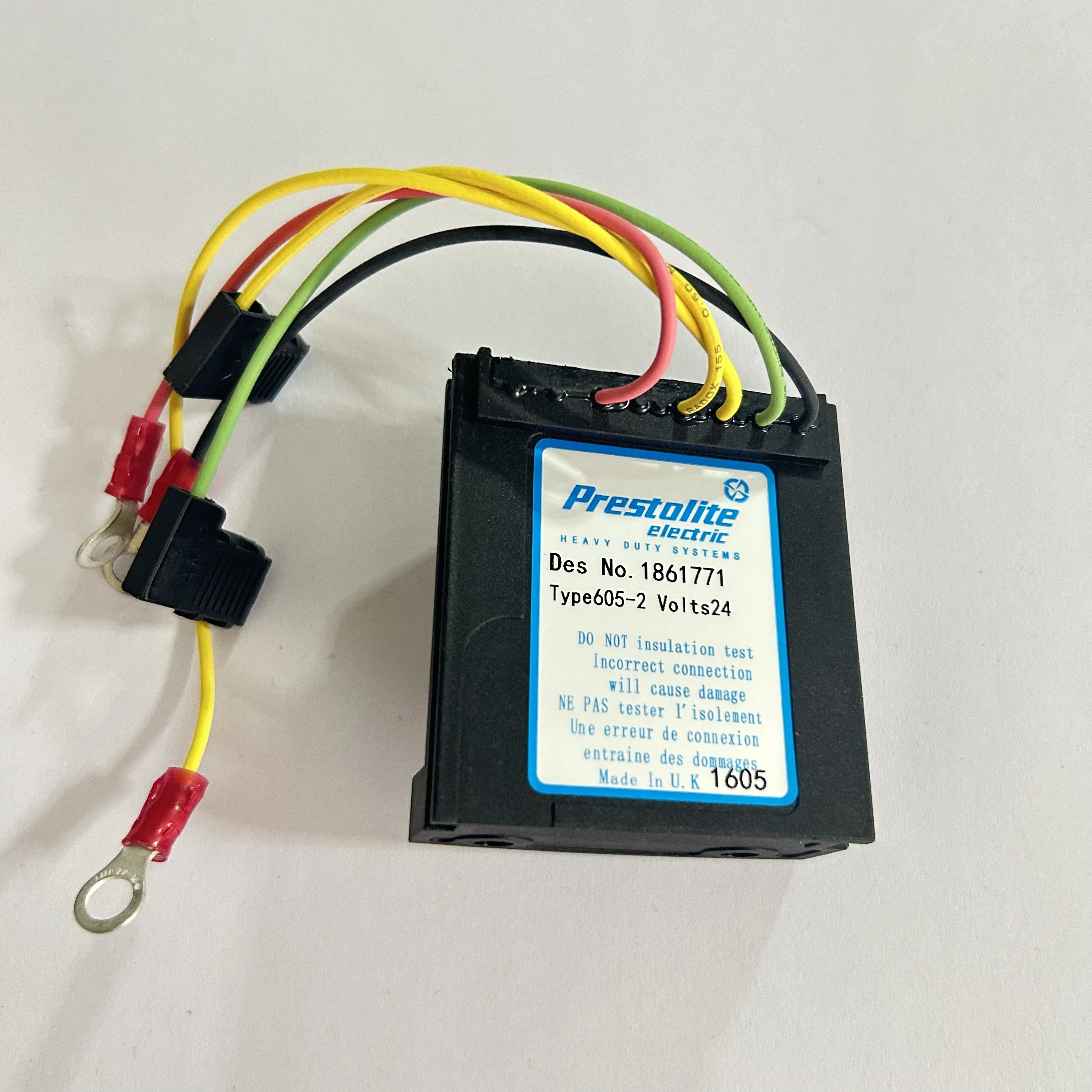 ot Sale High Quality 24V 605-2 1861771 Alternator Regulator Bus Parts New and Essential for Bus Maintenance