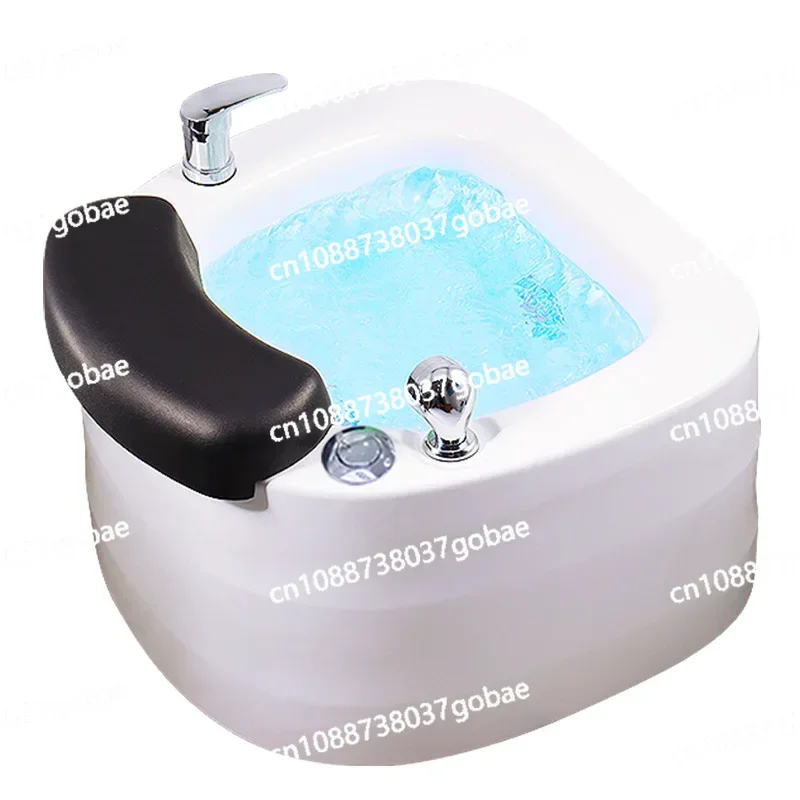 Wallybeauty Classic Portable Fiber Glass Foot Spa Tub Pedicure Bowl Basin