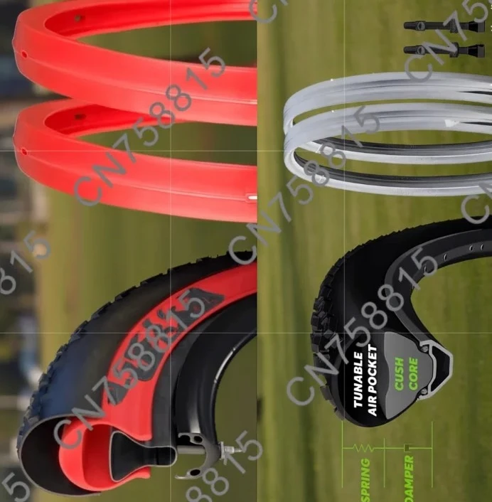 

CUSHCORE Tani anti-explosion, mountain vacuum ring explosion-proof products，No bead tire protection pad