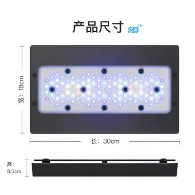 

Интеллектуальное управление, новая лампа A8PRO для морской воды, полный спектр, 215 Вт, высокая мощность, XR30, лампа для морской воды, A8, лампа для кораллов