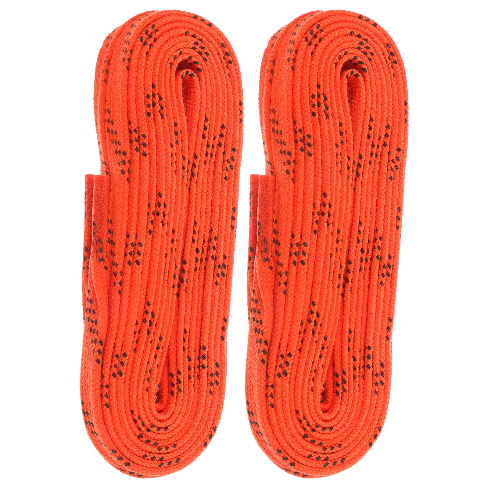 

Waxed Hockey Shoelaces Durable Polyester Cotton Flat Design Easy Adjust Skate Accessories Youth Ice Sports Shoes