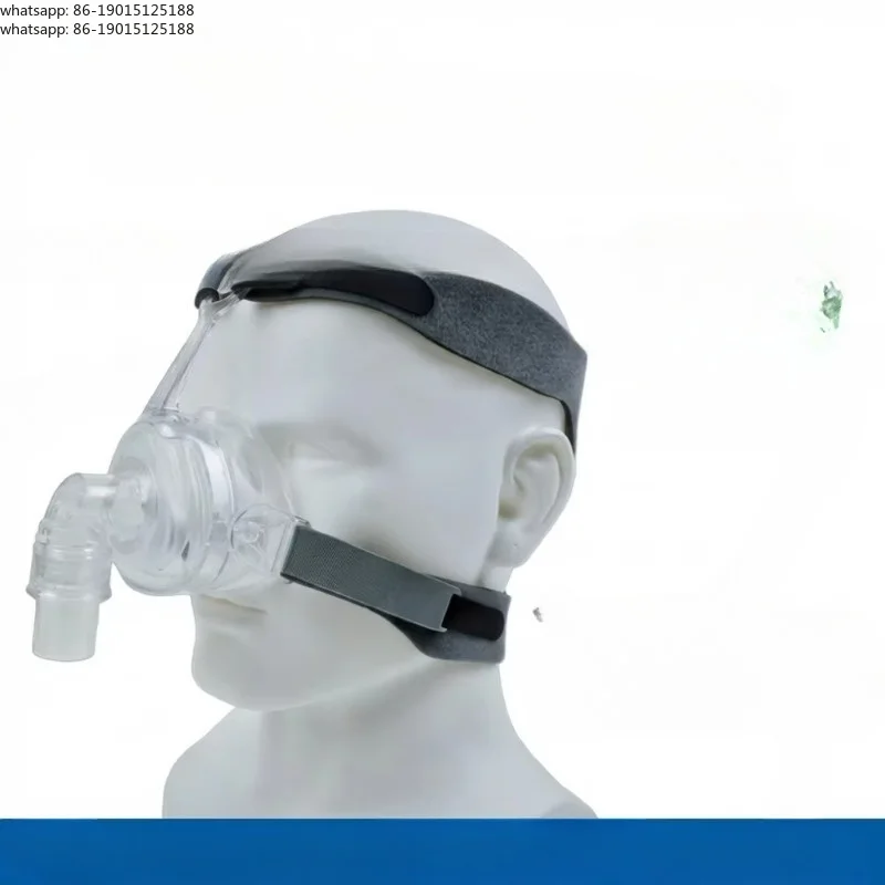 Nasal Mask Medical Liquid Silicone, Sleep Apnea Double Positive Pressure  Silent