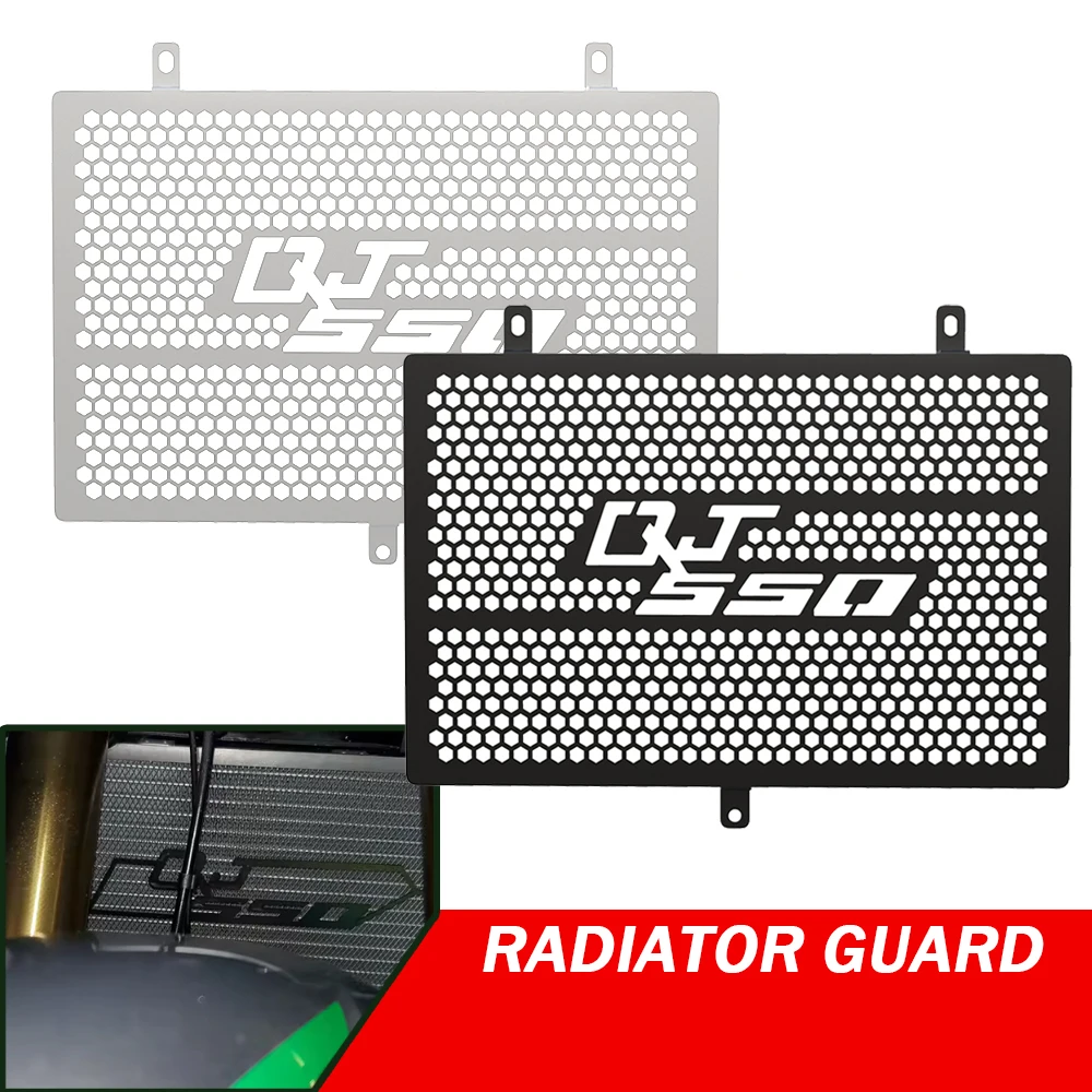 

Radiator protective mesh accessories For QJMOTOR SRK550 GS550 GS550S QJ moto SRK250 modified water tank mesh protective cover