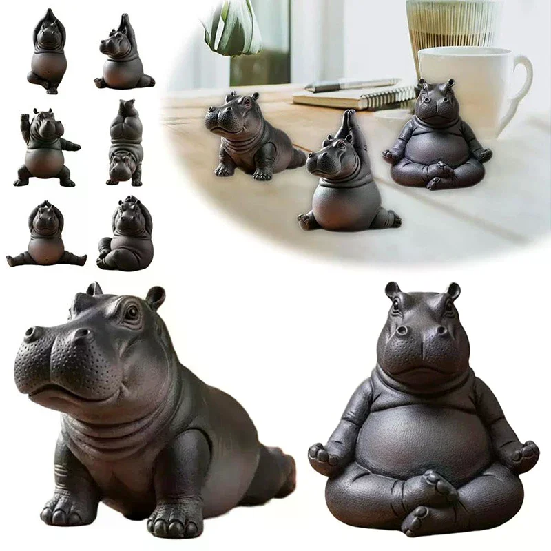 Handcrafted Yoga Master Hippo - Yoga Fitness Model ulasan dan harga