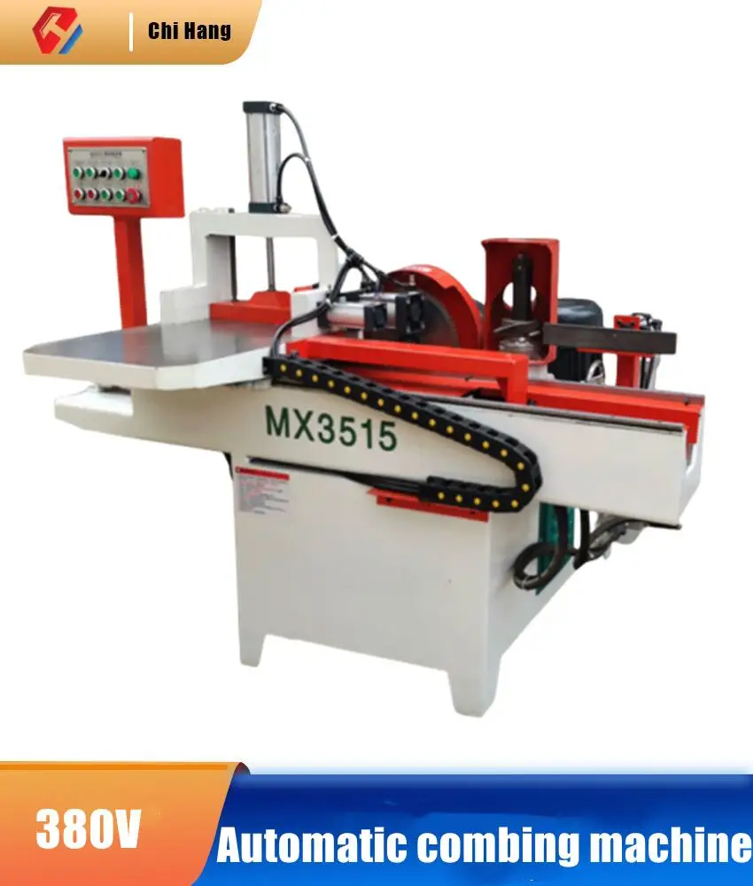 Fully Automatic Comb Machine Oil and Gas Mixing Gluing Straight Tenon Opening Tenon  Door and Window Mortise Machinery